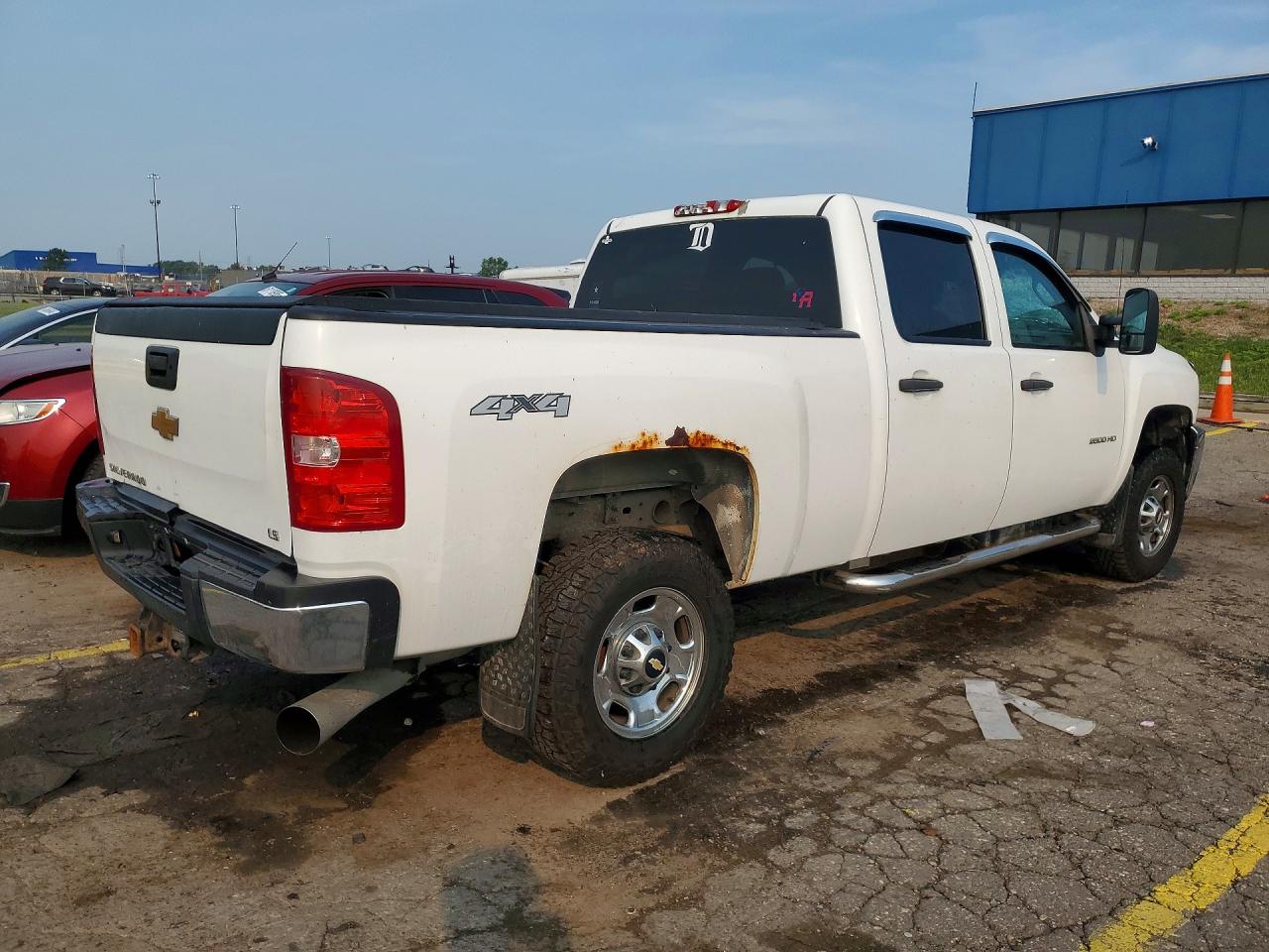 2012 Chevrolet Silverado K2500 Heavy Duty Белый vin: 1GC1KVC85CF146859