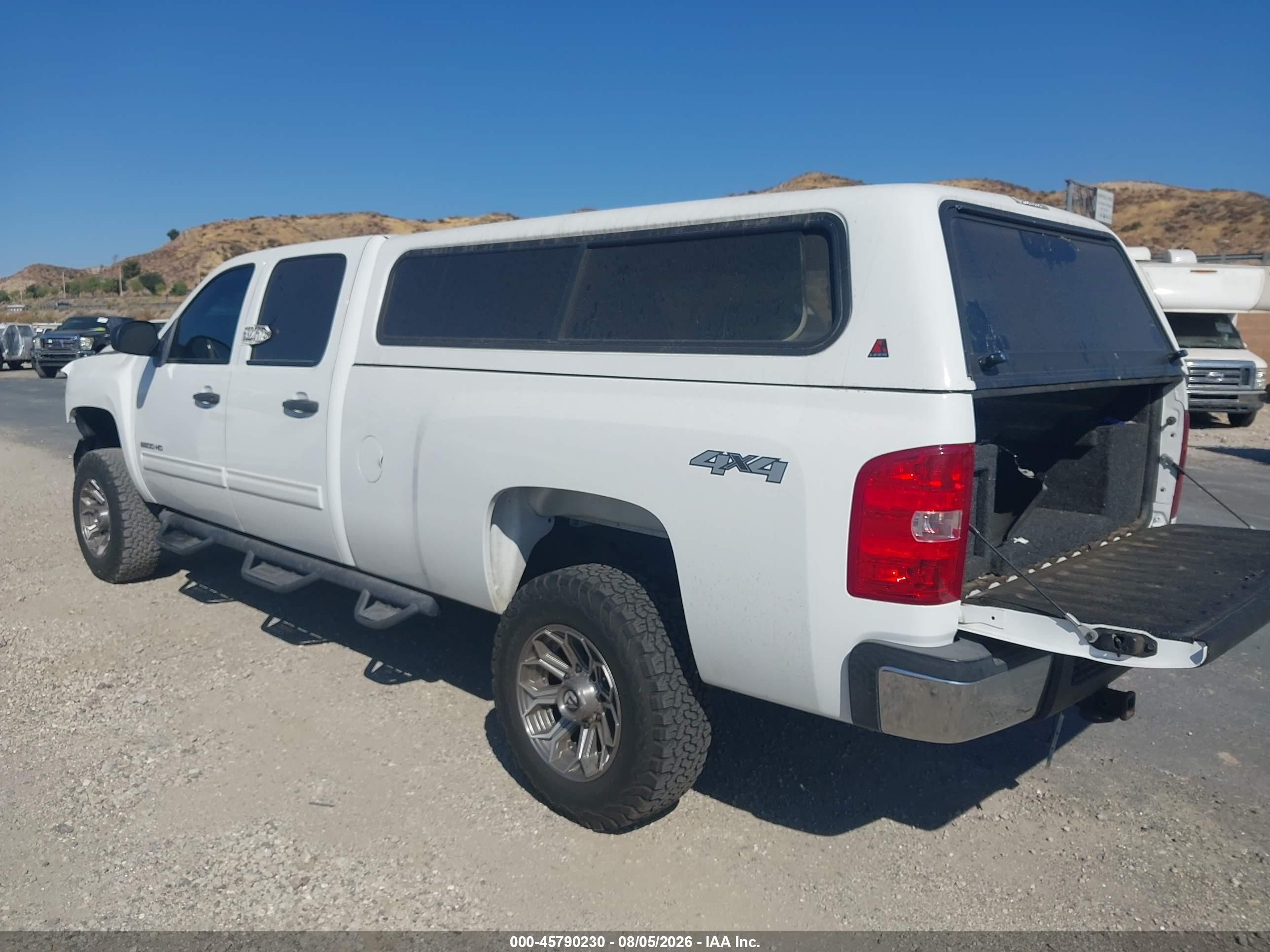 2012 Chevrolet Silverado 2500hd Work Truck White vin: 1GC1KVCG0CF233317