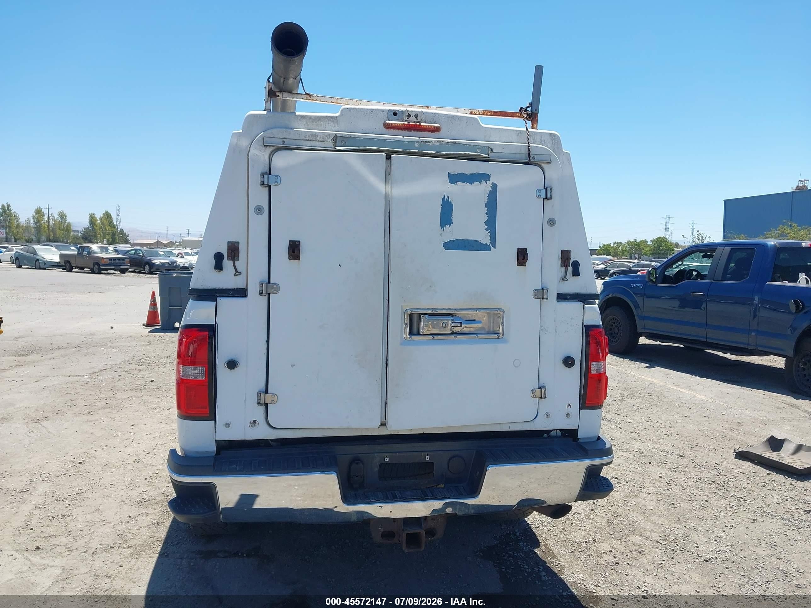2011 Chevrolet Silverado 2500hd Work Truck White vin: 1GC1KVCG1BF202284