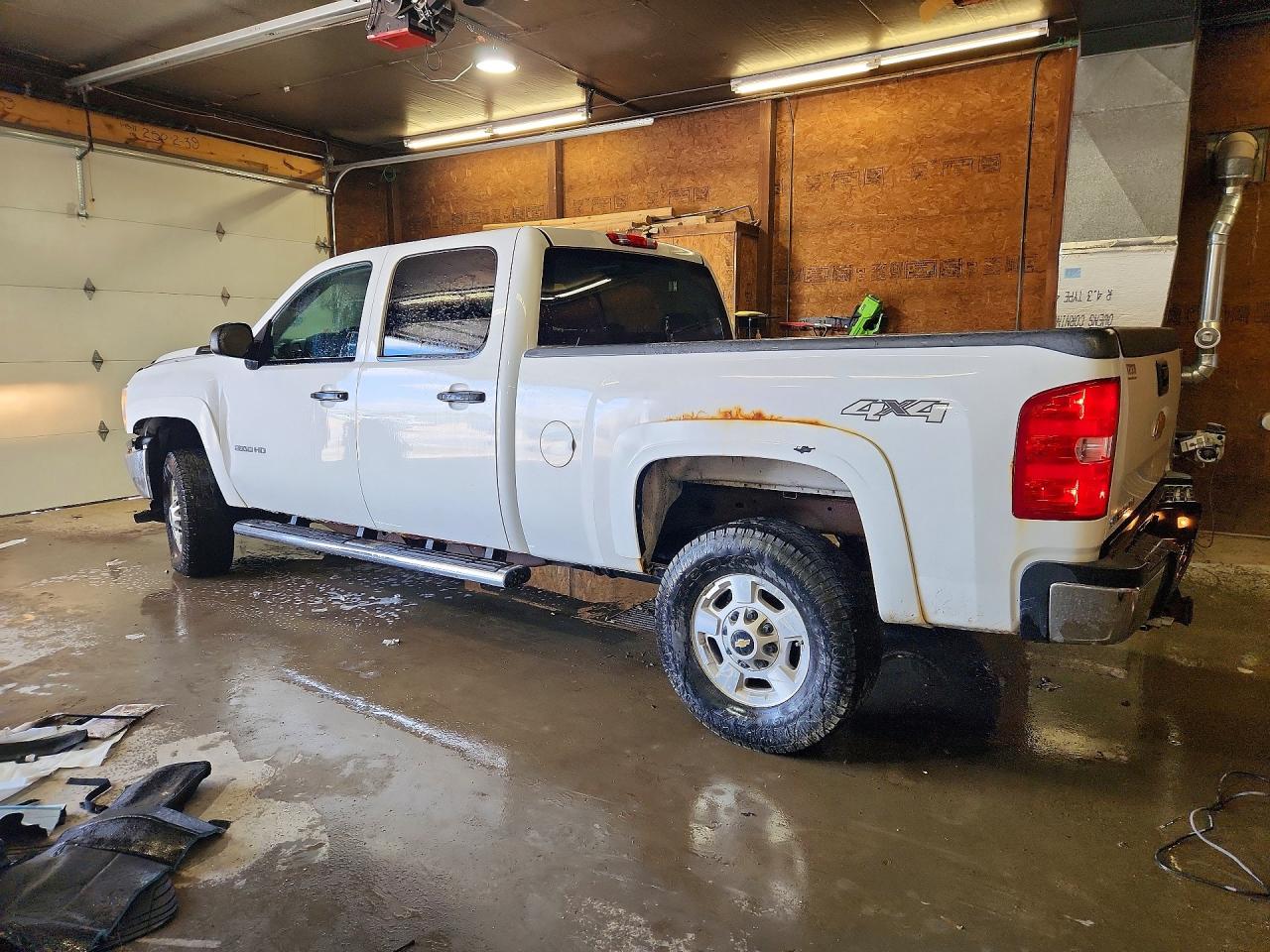 2013 Chevrolet Silverado K2500 Heavy Duty Белый vin: 1GC1KVCG1DF162467