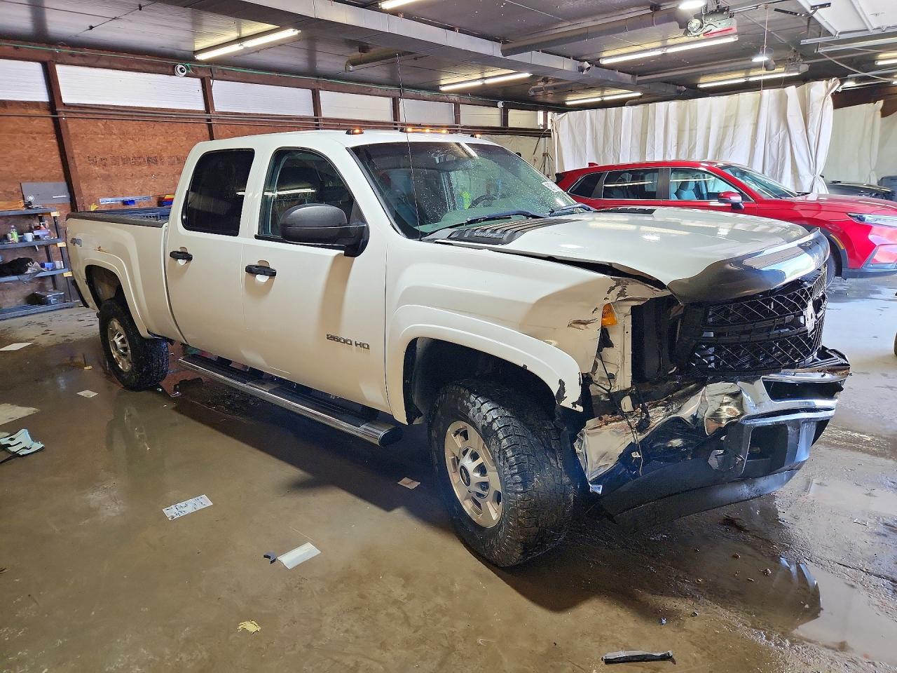 2013 Chevrolet Silverado K2500 Heavy Duty Белый vin: 1GC1KVCG1DF162467