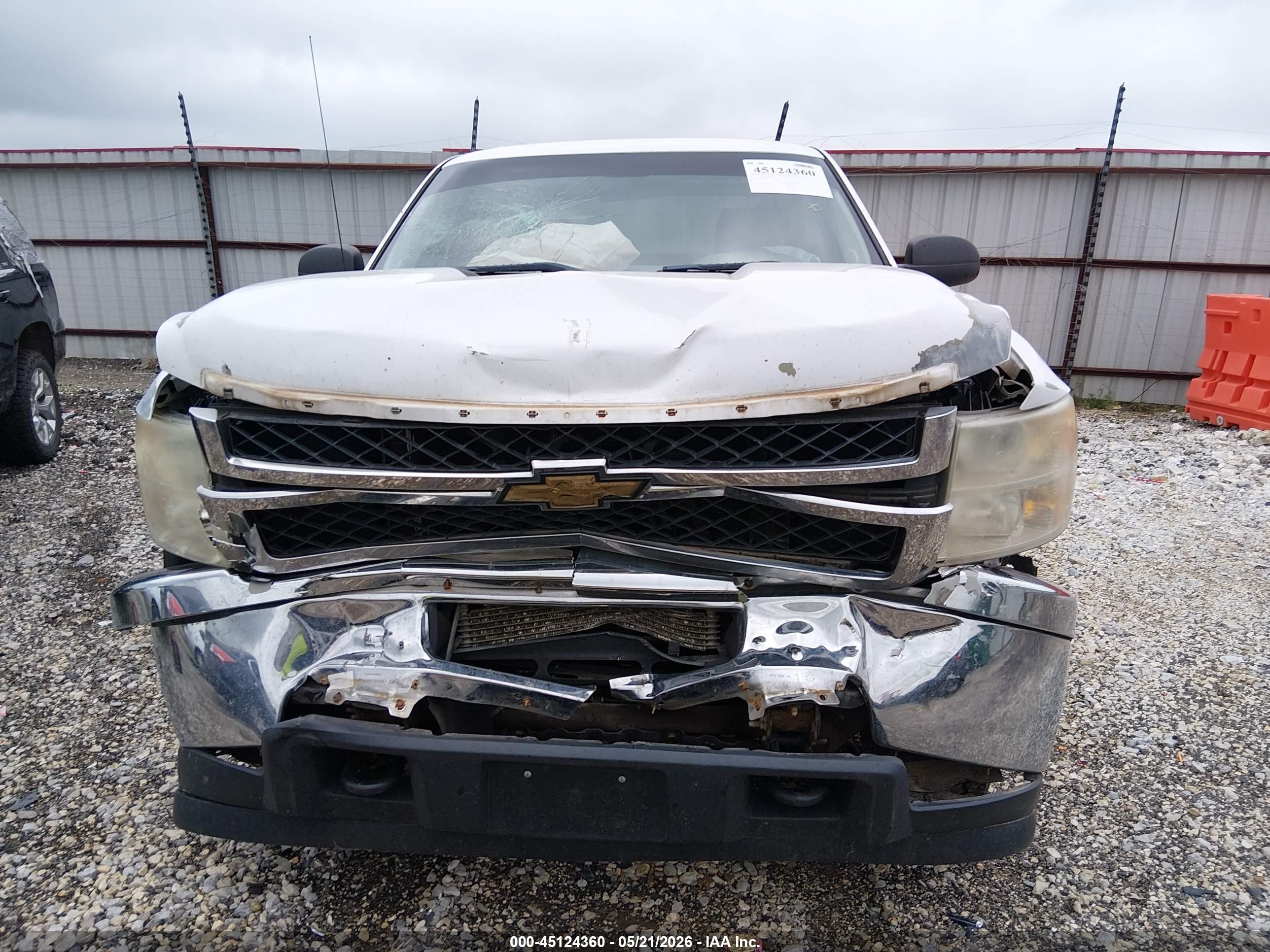 2011 Chevrolet Silverado 2500hd Work Truck White vin: 1GC1KVCG2BF216100