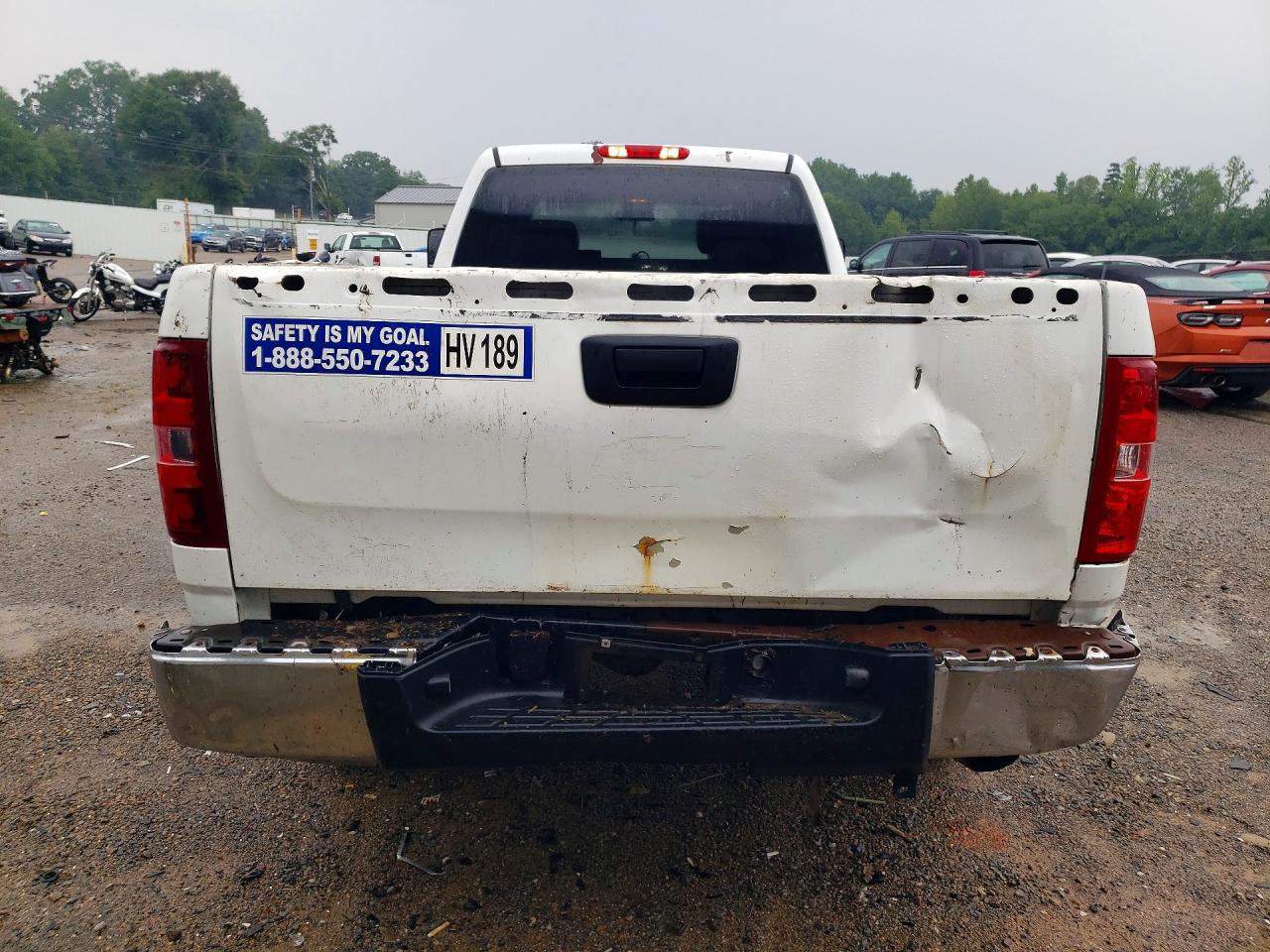 2013 Chevrolet Silverado K2500 Heavy Duty White vin: 1GC1KVCG3DF179089