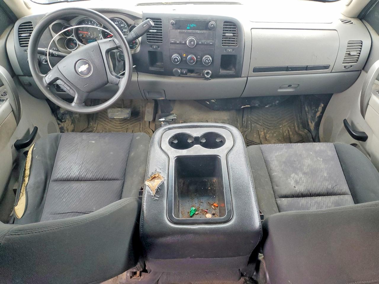 2014 Chevrolet Silverado K2500 Heavy Duty White vin: 1GC1KVCG4EF179796