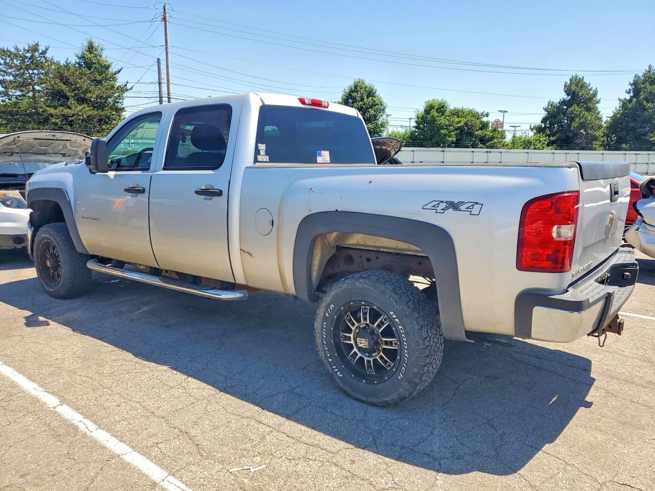 2011 Chevrolet Silverado Silver vin: 1GC1KVCGXBF211744