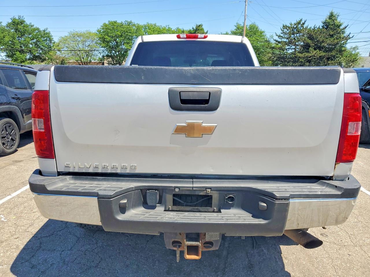 2011 Chevrolet Silverado Silver vin: 1GC1KVCGXBF211744
