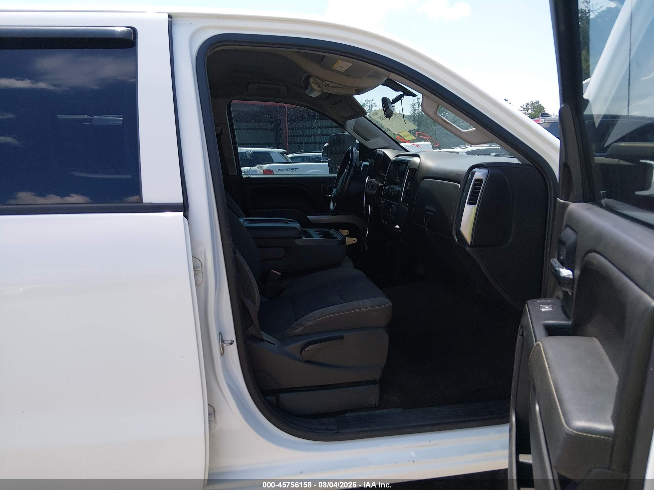 2015 Chevrolet Silverado 2500hd Lt White vin: 1GC1KVE81FF149971