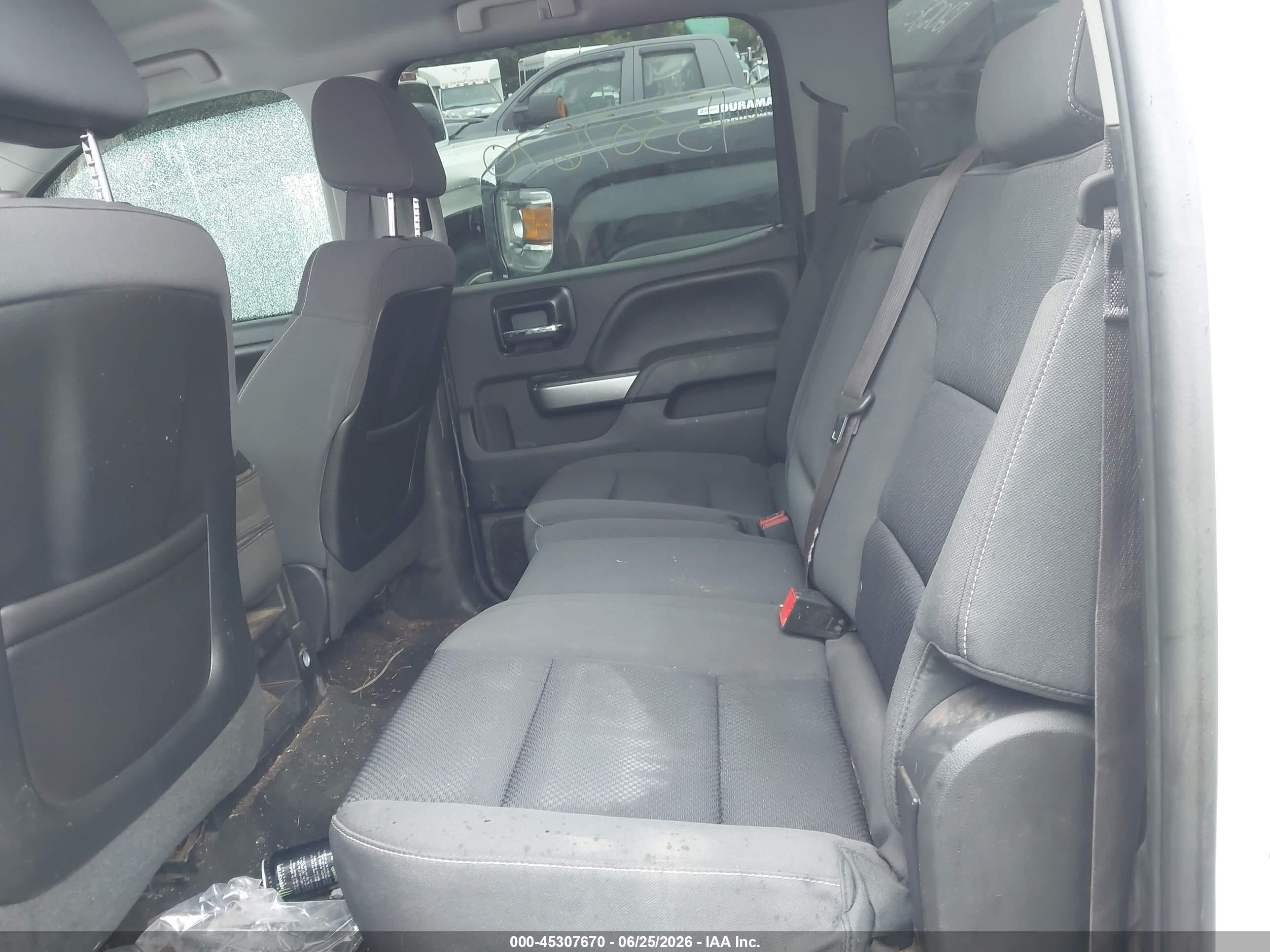 2015 Chevrolet Silverado 2500hd Lt White vin: 1GC1KVE82FF140714