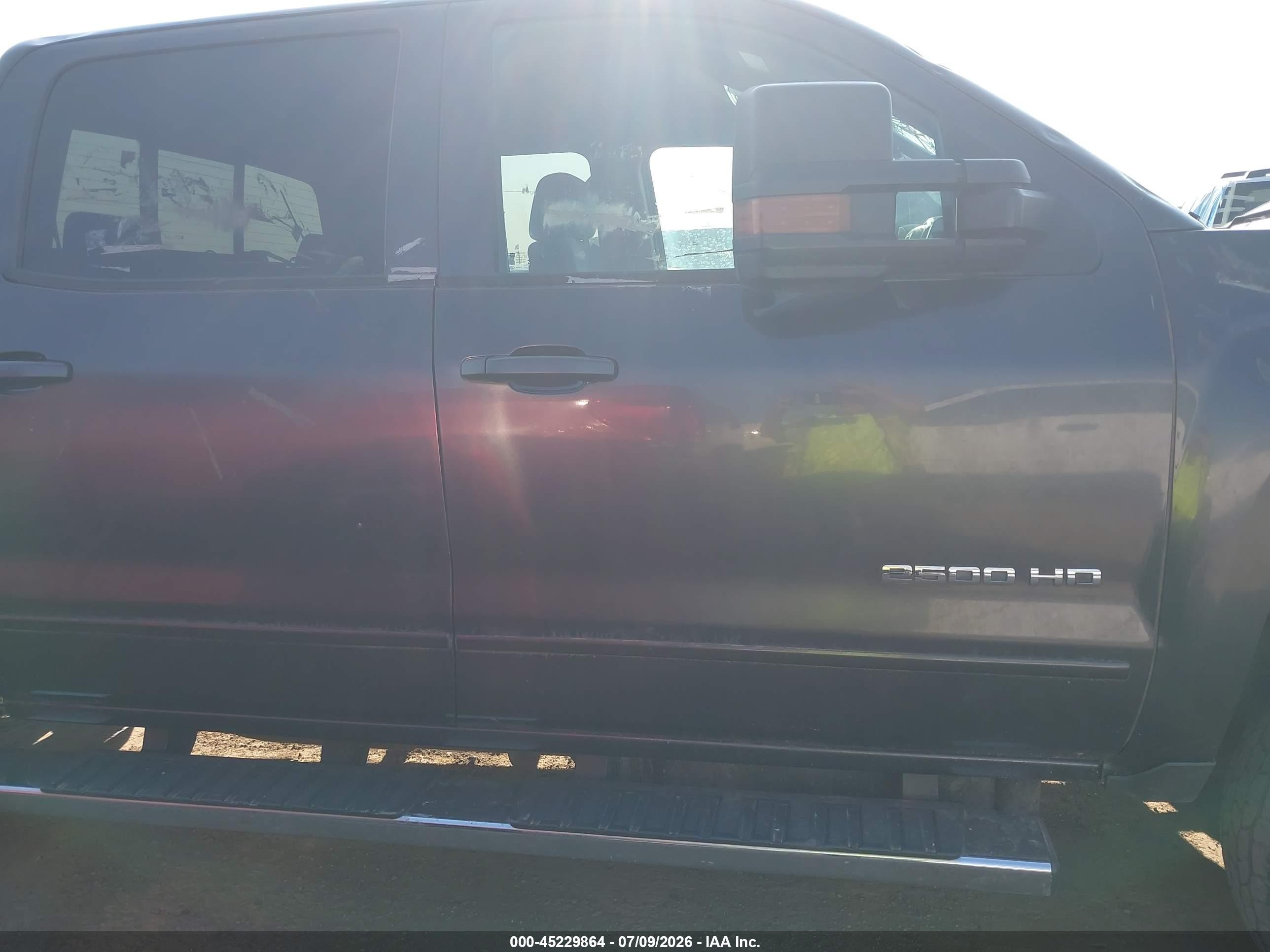 2015 Chevrolet Silverado 2500hd Lt Gray vin: 1GC1KVE84FF580014