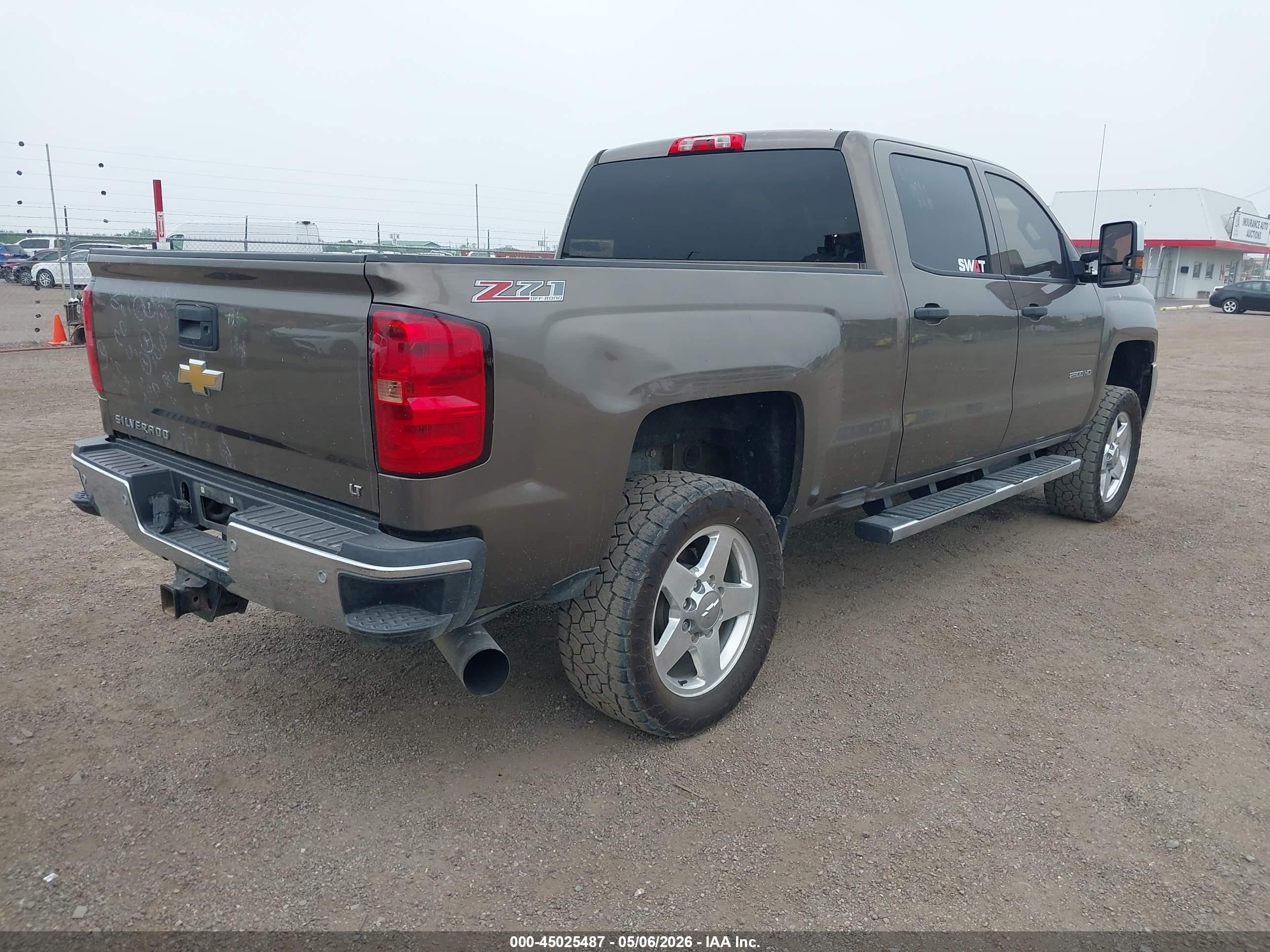 2015 Chevrolet Silverado 2500hd Lt Коричневый vin: 1GC1KVE85FF148113