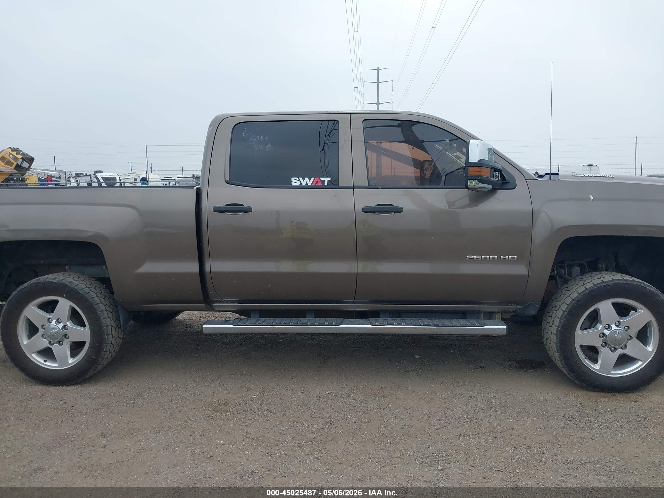 2015 Chevrolet Silverado 2500hd Lt Коричневый vin: 1GC1KVE85FF148113