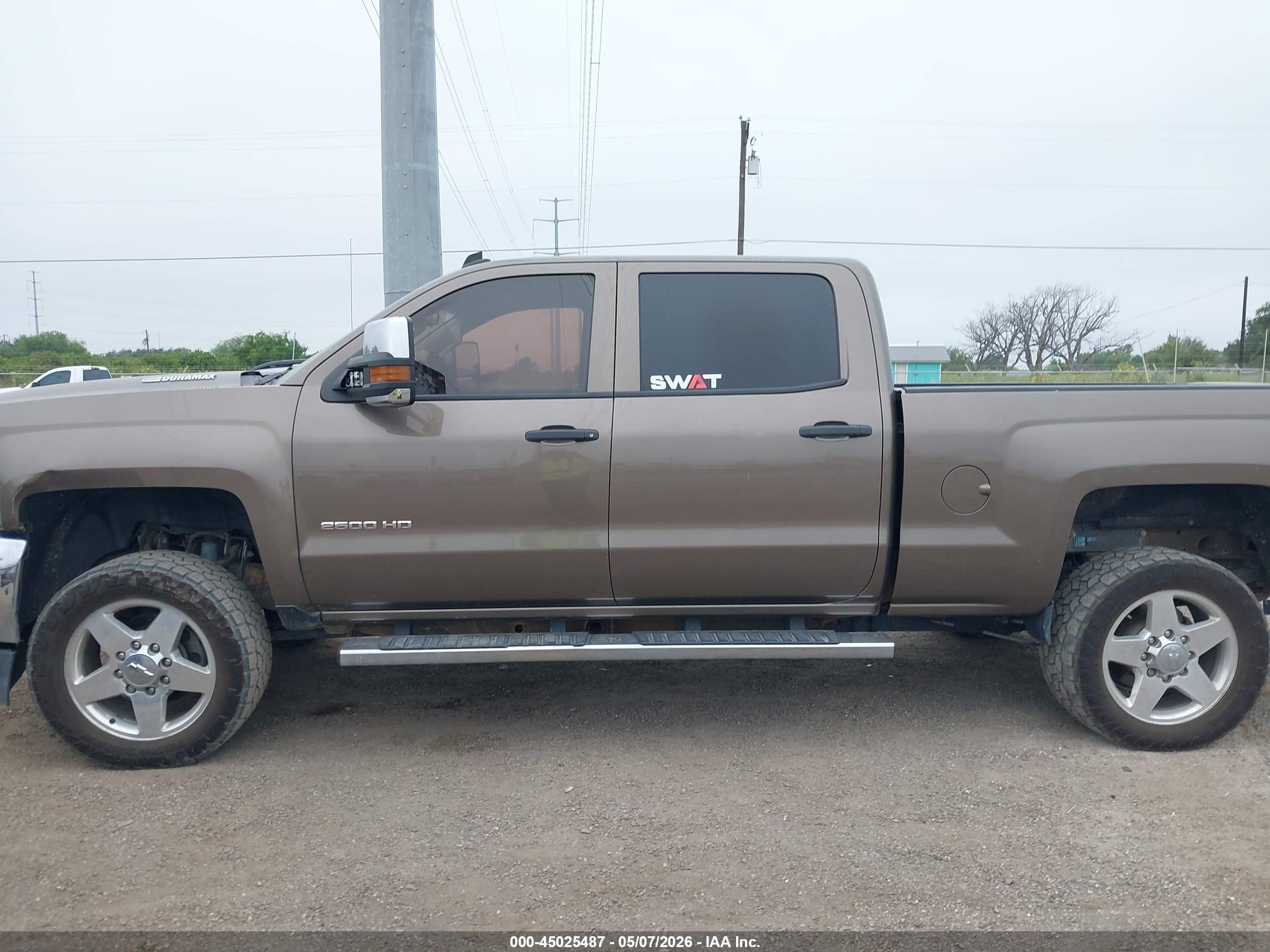 2015 Chevrolet Silverado 2500hd Lt Коричневый vin: 1GC1KVE85FF148113