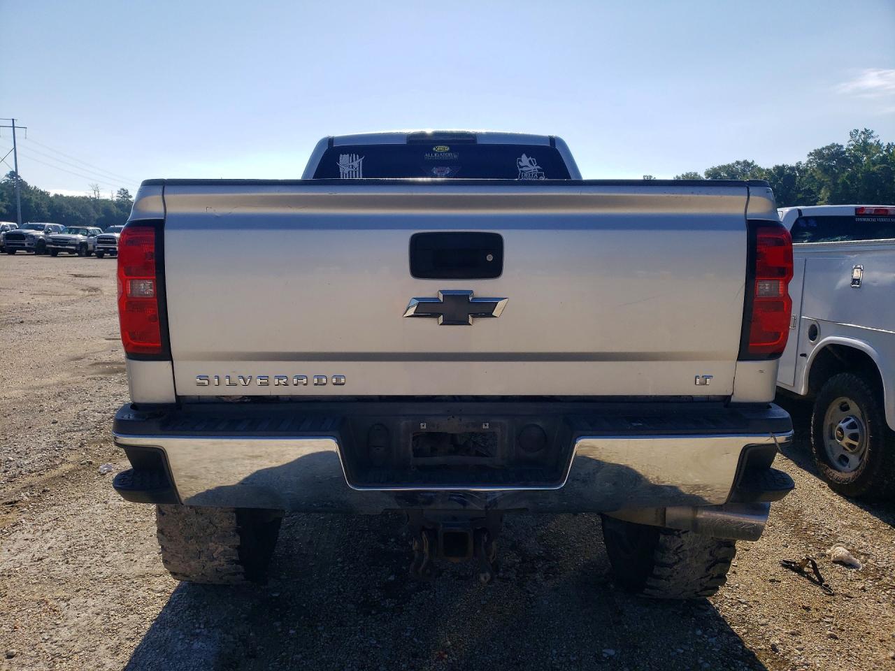 2015 Chevrolet Silverado K2500 Heavy Duty Lt Silver vin: 1GC1KVE86FF145060