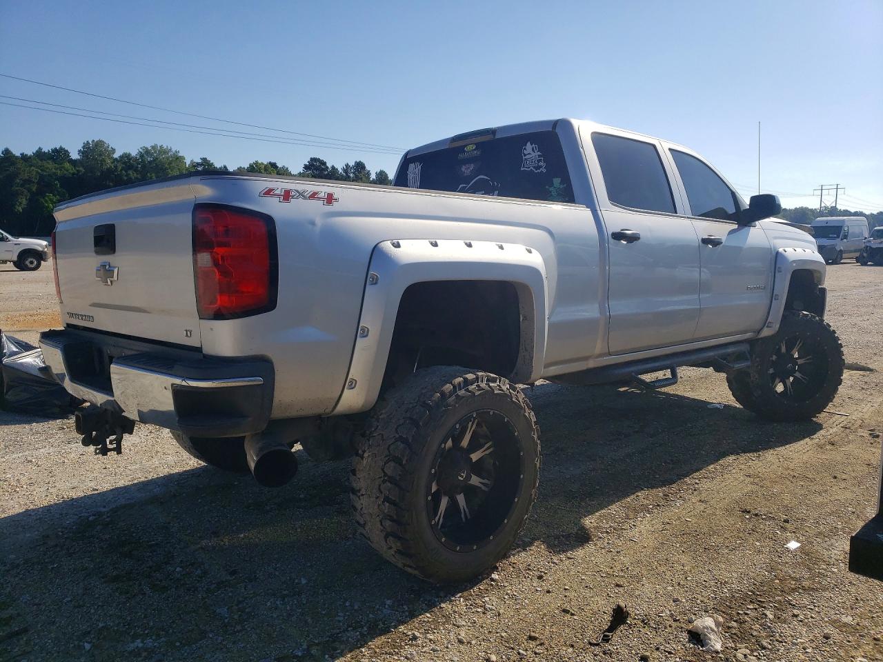 2015 Chevrolet Silverado K2500 Heavy Duty Lt Silver vin: 1GC1KVE86FF145060