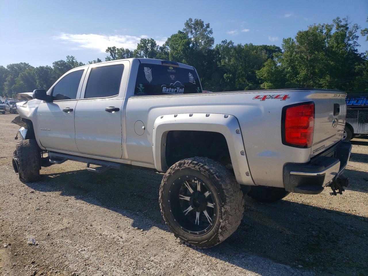 2015 Chevrolet Silverado K2500 Heavy Duty Lt Silver vin: 1GC1KVE86FF145060