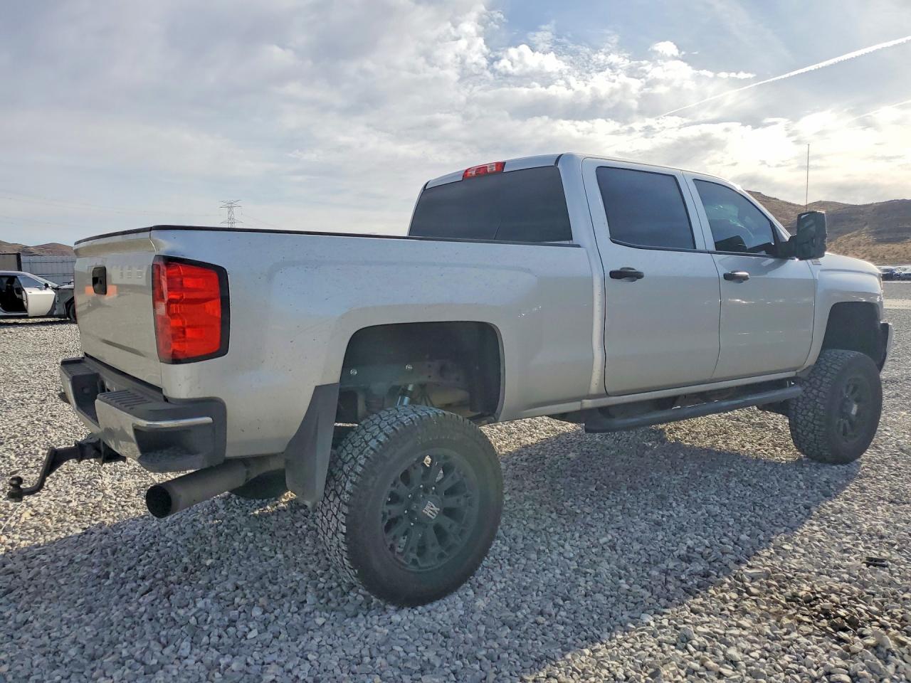 2015 Chevrolet Silverado K2500 Heavy Duty Lt Silver vin: 1GC1KVE87FF163454