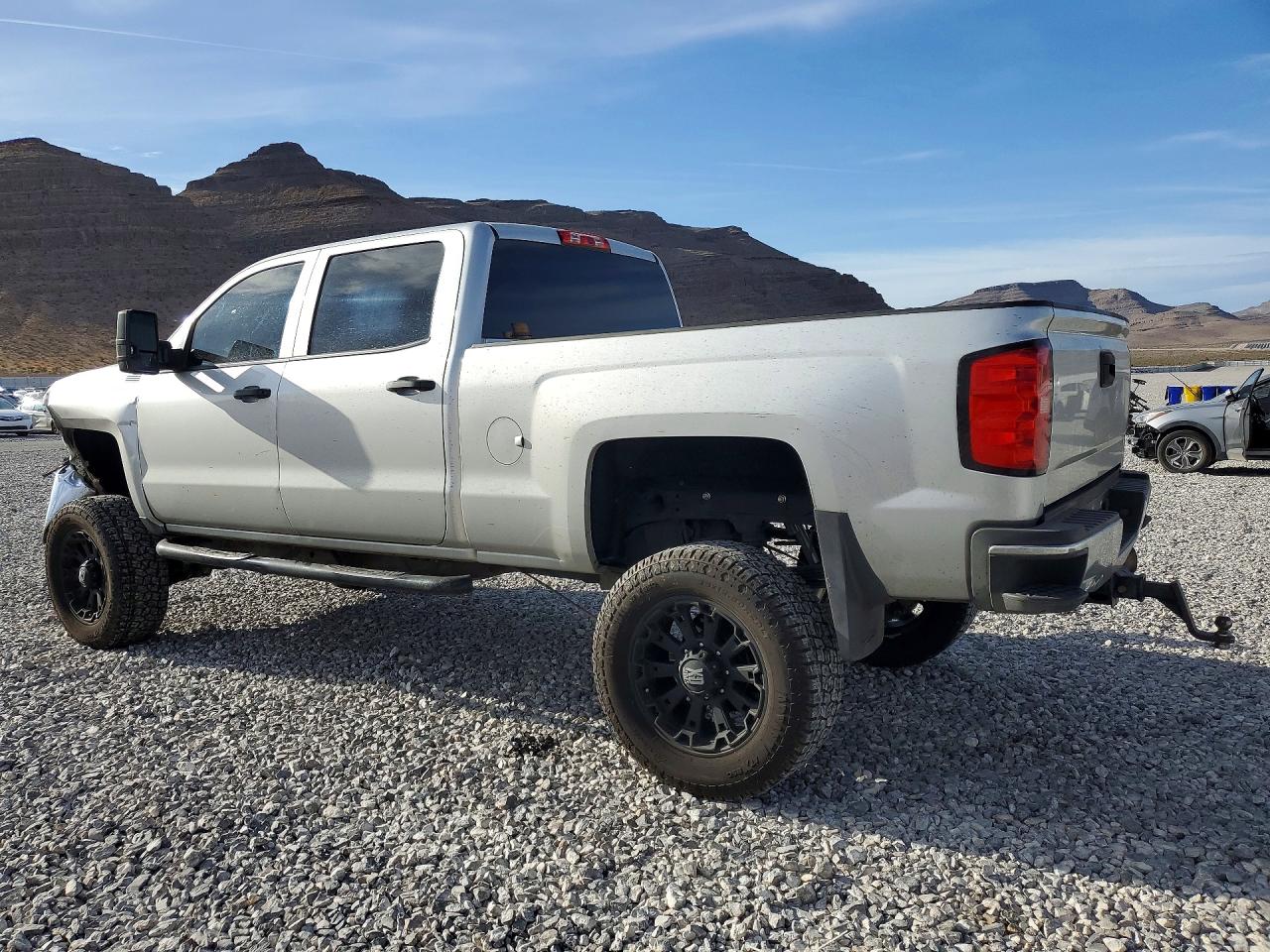 2015 Chevrolet Silverado K2500 Heavy Duty Lt Silver vin: 1GC1KVE87FF163454