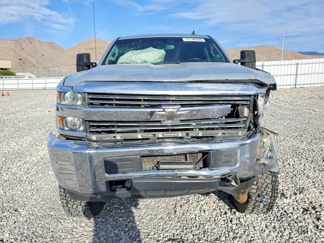 2015 Chevrolet Silverado K2500 Heavy Duty Lt Silver vin: 1GC1KVE87FF163454