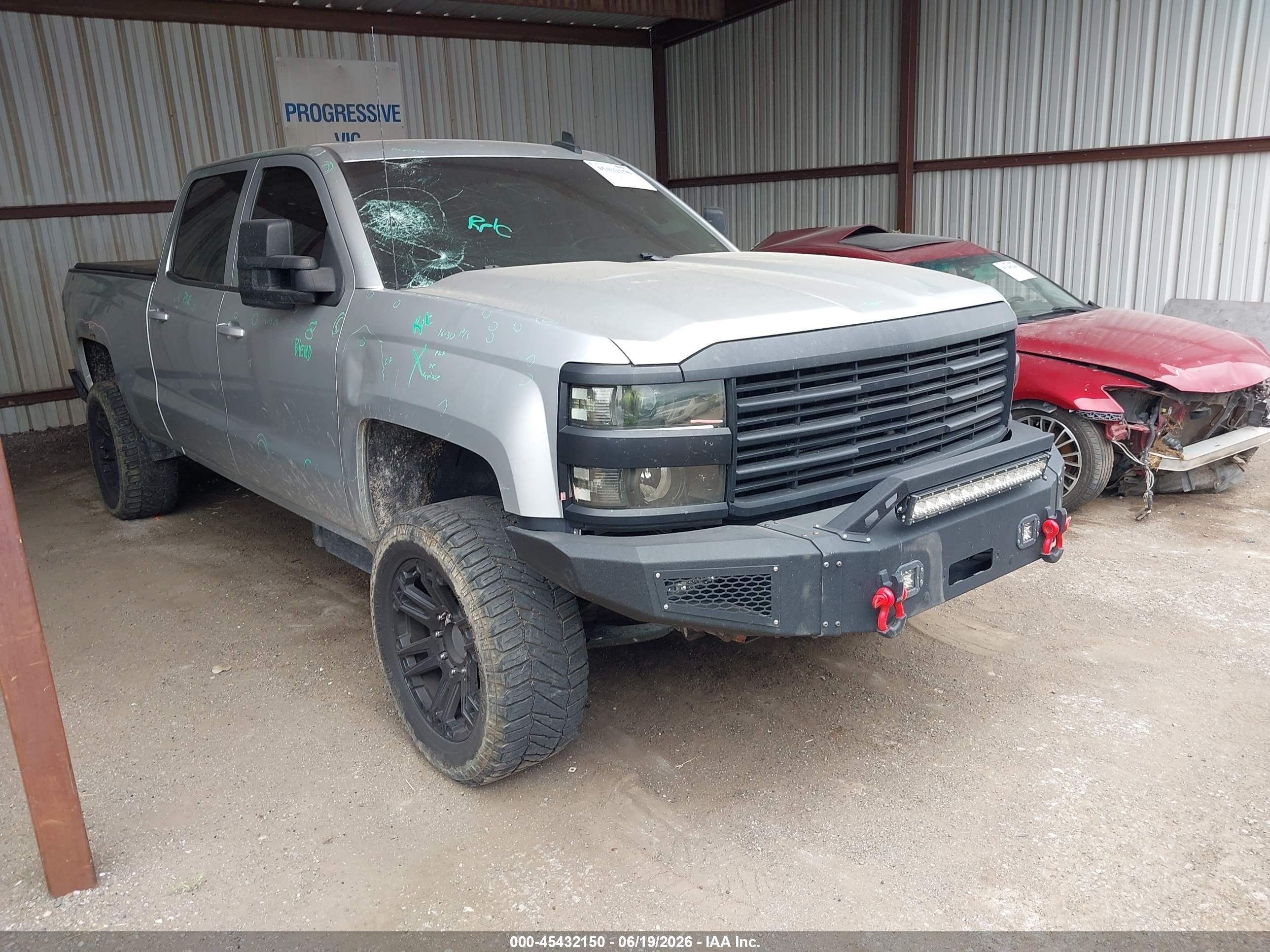 2015 Chevrolet Silverado 2500hd Lt Серебряный vin: 1GC1KVE88FF561529