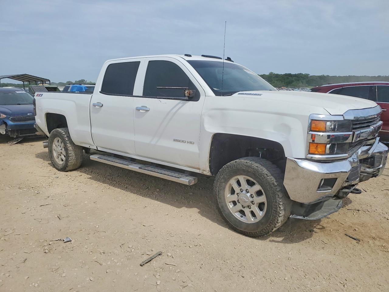 2015 Chevrolet Silverado K2500 Heavy Duty Lt Белый vin: 1GC1KVE89FF124543