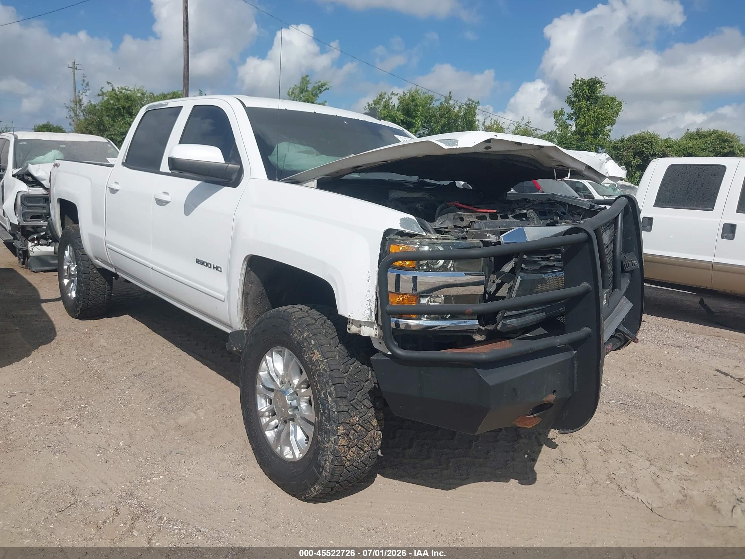 2015 Chevrolet Silverado 2500hd Built After Aug 14 Lt Белый vin: 1GC1KVE89FF508287