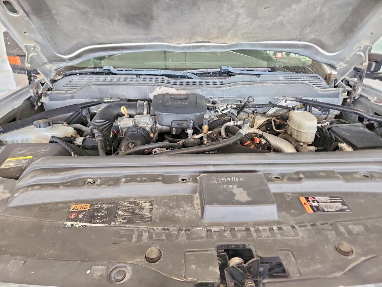 2015 Chevrolet Silverado K2500 Heavy Duty Lt Silver vin: 1GC1KVE89FF569882