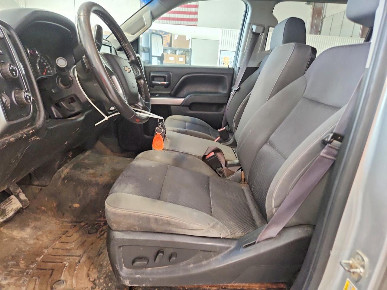 2015 Chevrolet Silverado K2500 Heavy Duty Lt Silver vin: 1GC1KVE89FF569882