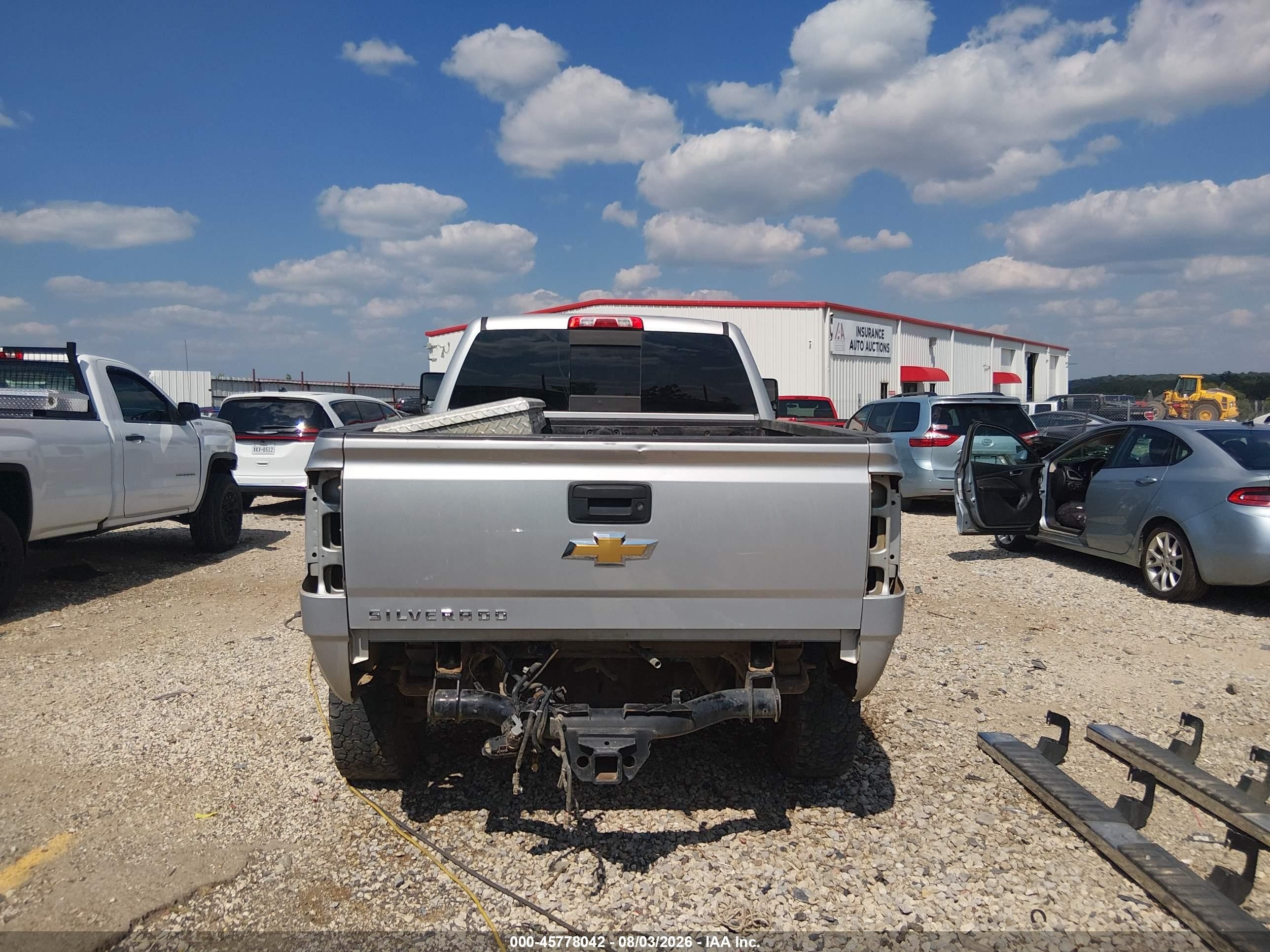 2015 Chevrolet Silverado 2500hd Built After Aug 14 Lt Silver vin: 1GC1KVE89FF588545