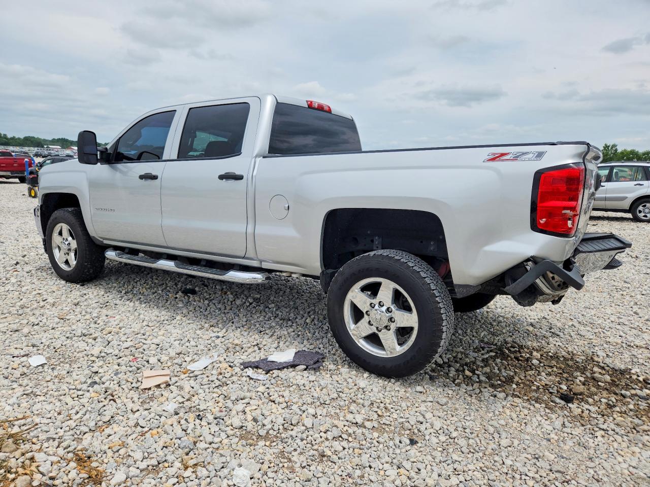 2015 Chevrolet Silverado K2500 Heavy Duty Lt Silver vin: 1GC1KVE8XFF127533