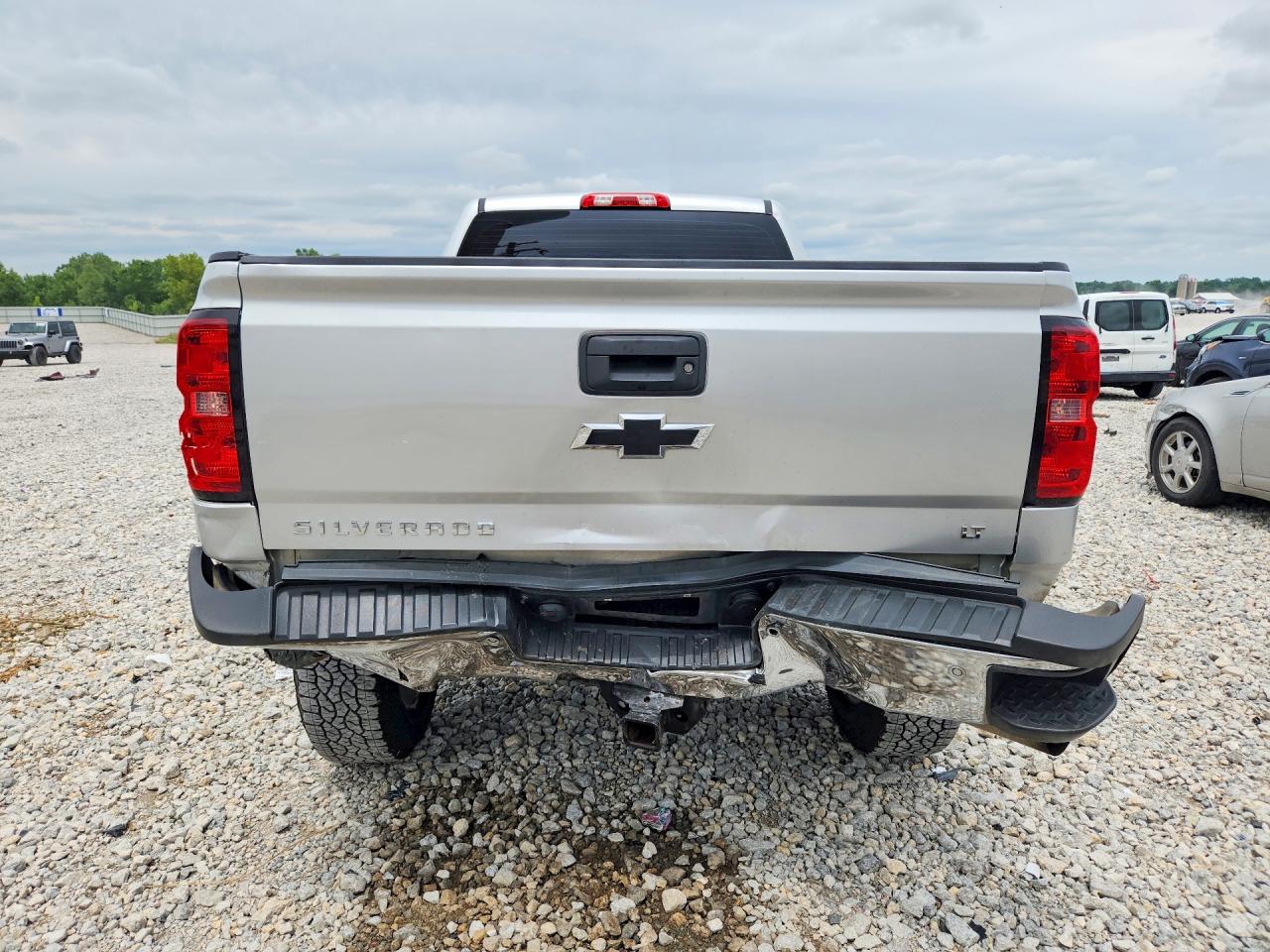2015 Chevrolet Silverado K2500 Heavy Duty Lt Silver vin: 1GC1KVE8XFF127533