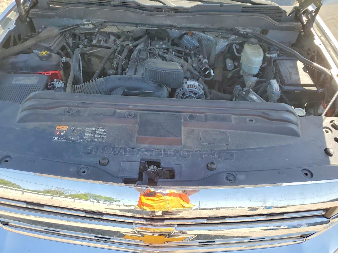 2015 Chevrolet Silverado K2500 Heavy Duty Lt Silver vin: 1GC1KVEBXFF543044