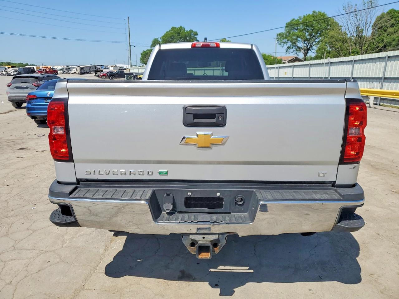 2015 Chevrolet Silverado K2500 Heavy Duty Lt Silver vin: 1GC1KVEBXFF543044