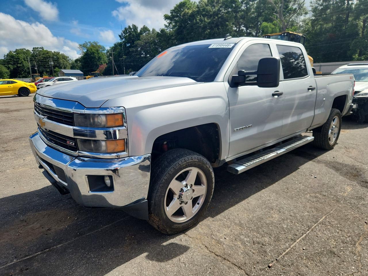 2015 Chevrolet Silverado K2500 Heavy Duty Lt Silver vin: 1GC1KVEG0FF114474