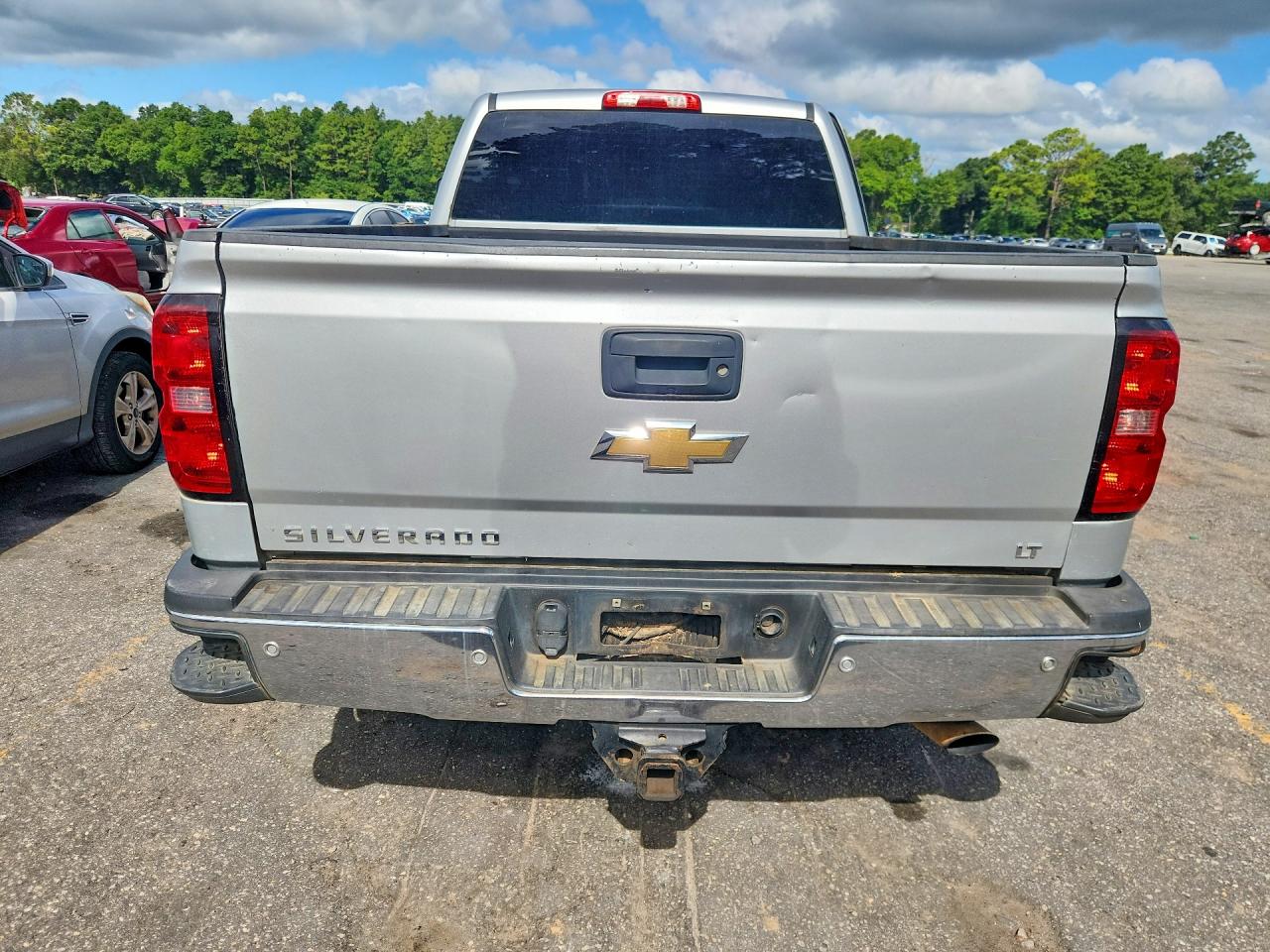 2015 Chevrolet Silverado K2500 Heavy Duty Lt Silver vin: 1GC1KVEG0FF114474