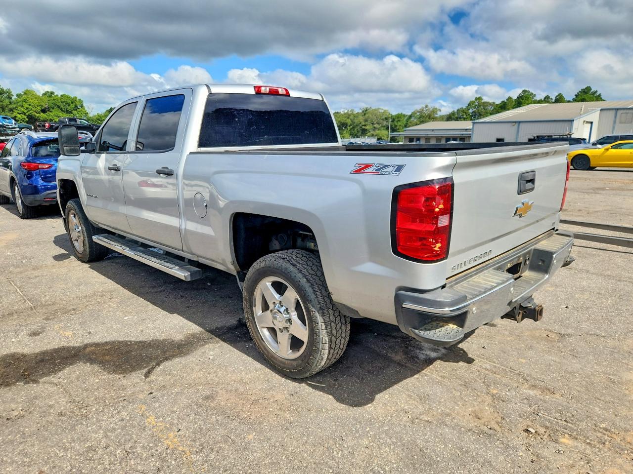 2015 Chevrolet Silverado K2500 Heavy Duty Lt Silver vin: 1GC1KVEG0FF114474