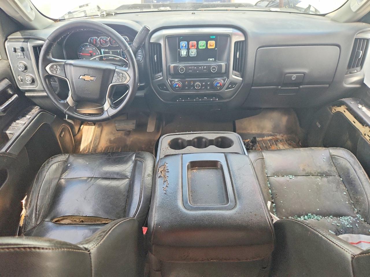 2015 Chevrolet Silverado K2500 Heavy Duty Lt Silver vin: 1GC1KVEG0FF114474