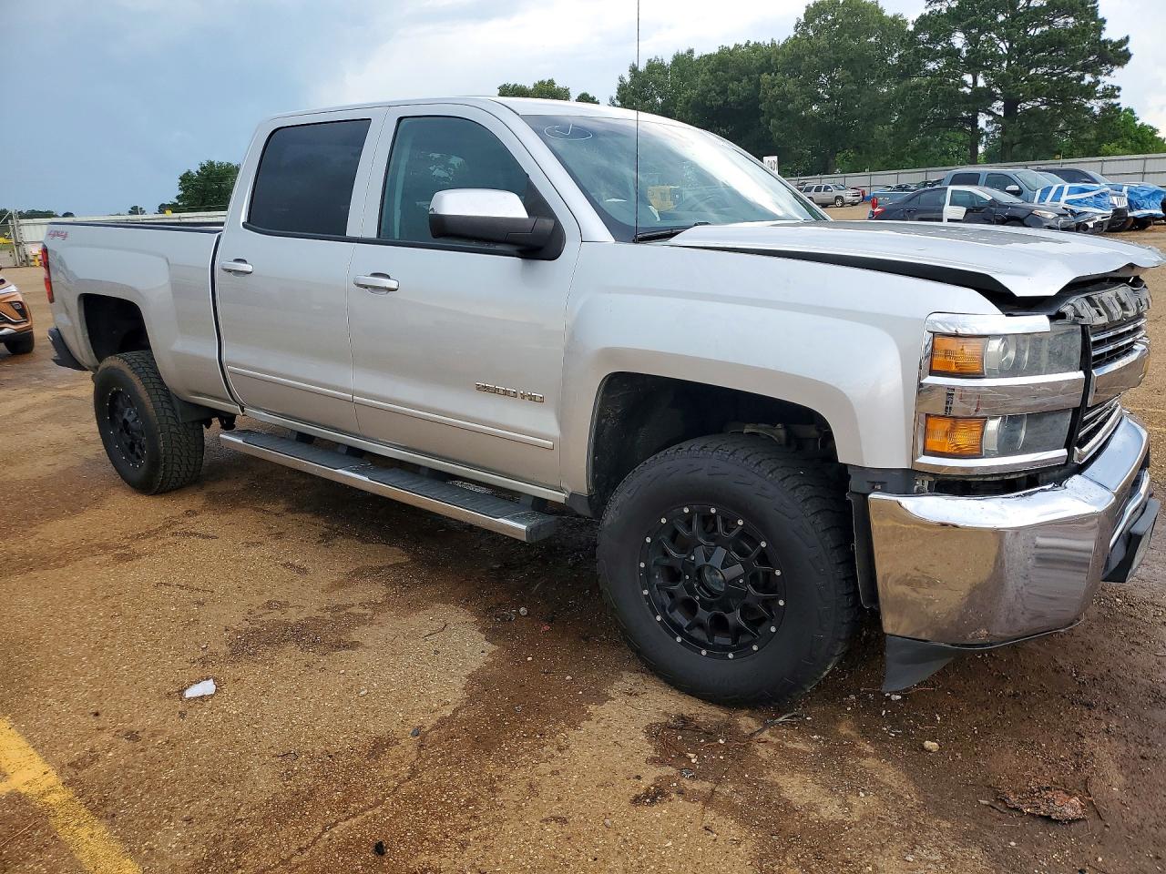 2015 Chevrolet Silverado K2500 Heavy Duty Lt Silver vin: 1GC1KVEG0FF516804