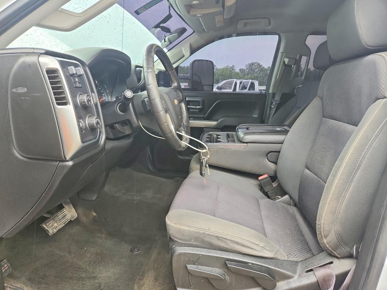 2015 Chevrolet Silverado K2500 Heavy Duty Lt White vin: 1GC1KVEG1FF572296