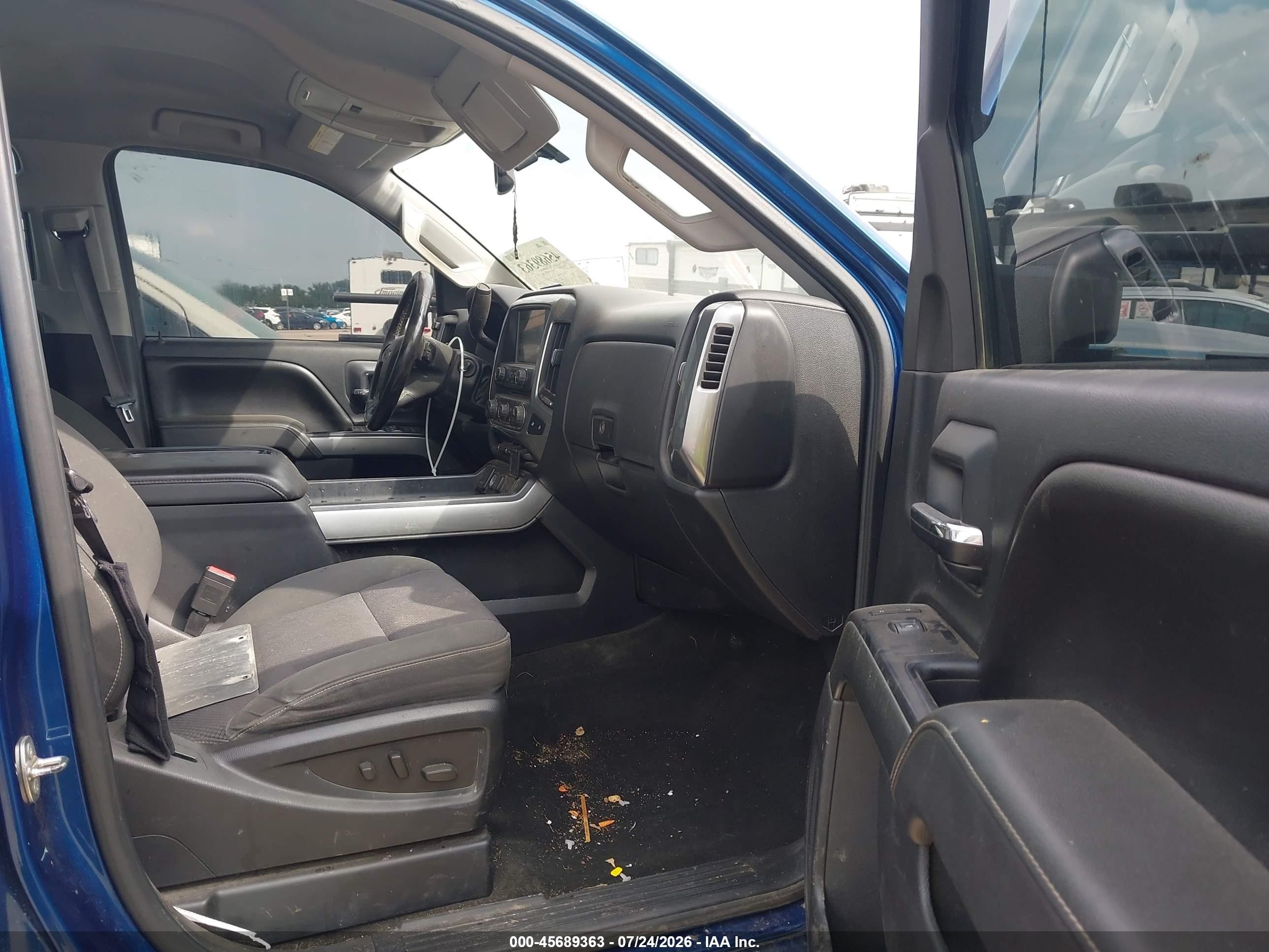 2015 Chevrolet Silverado 2500hd Built After Aug 14 Lt Синий vin: 1GC1KVEG1FF572492
