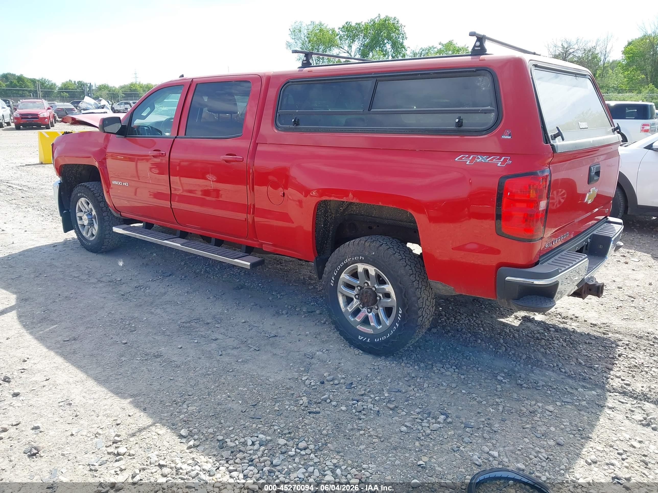 2015 Chevrolet Silverado 2500hd Lt Красный vin: 1GC1KVEG3FF509765