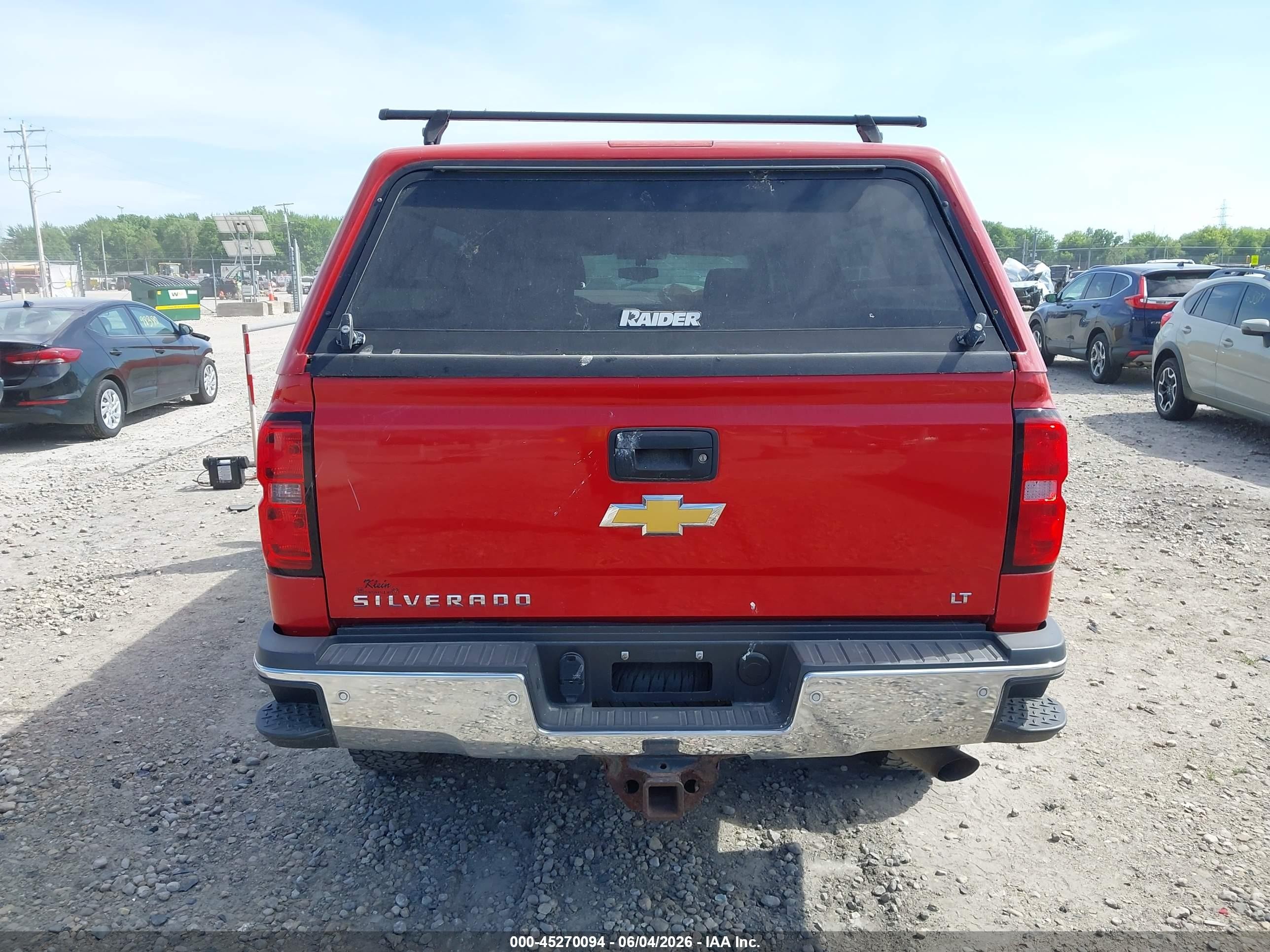 2015 Chevrolet Silverado 2500hd Lt Красный vin: 1GC1KVEG3FF509765