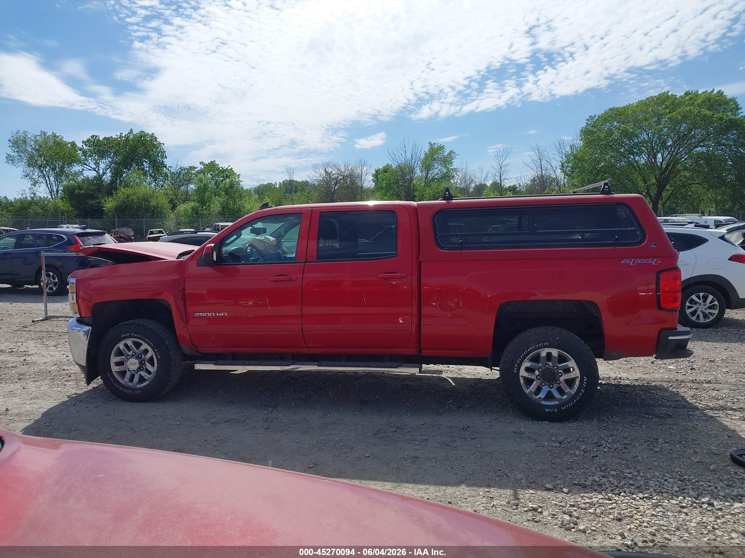 2015 Chevrolet Silverado 2500hd Lt Красный vin: 1GC1KVEG3FF509765
