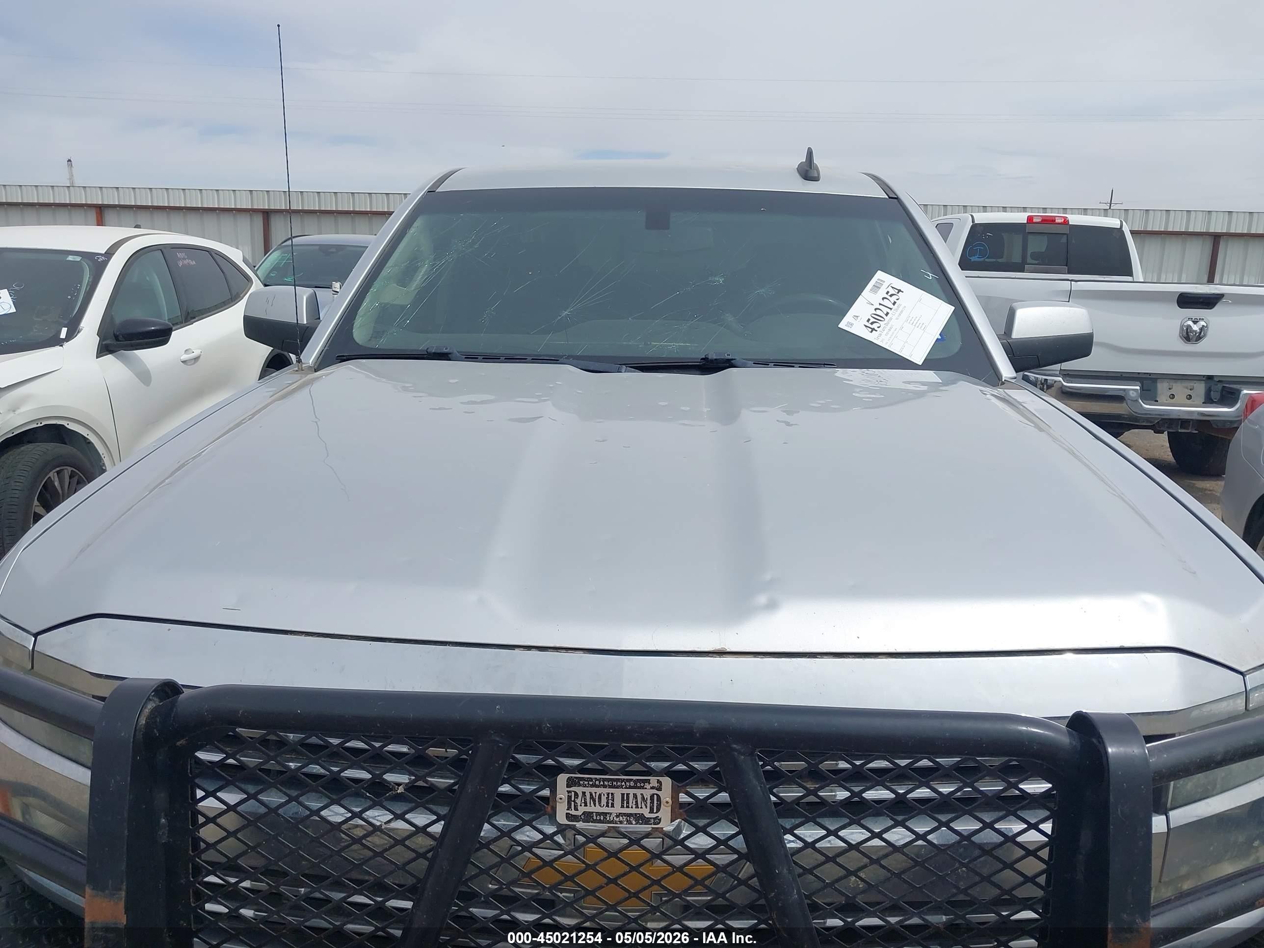 2015 Chevrolet Silverado 2500hd Lt Silver vin: 1GC1KVEG3FF574454
