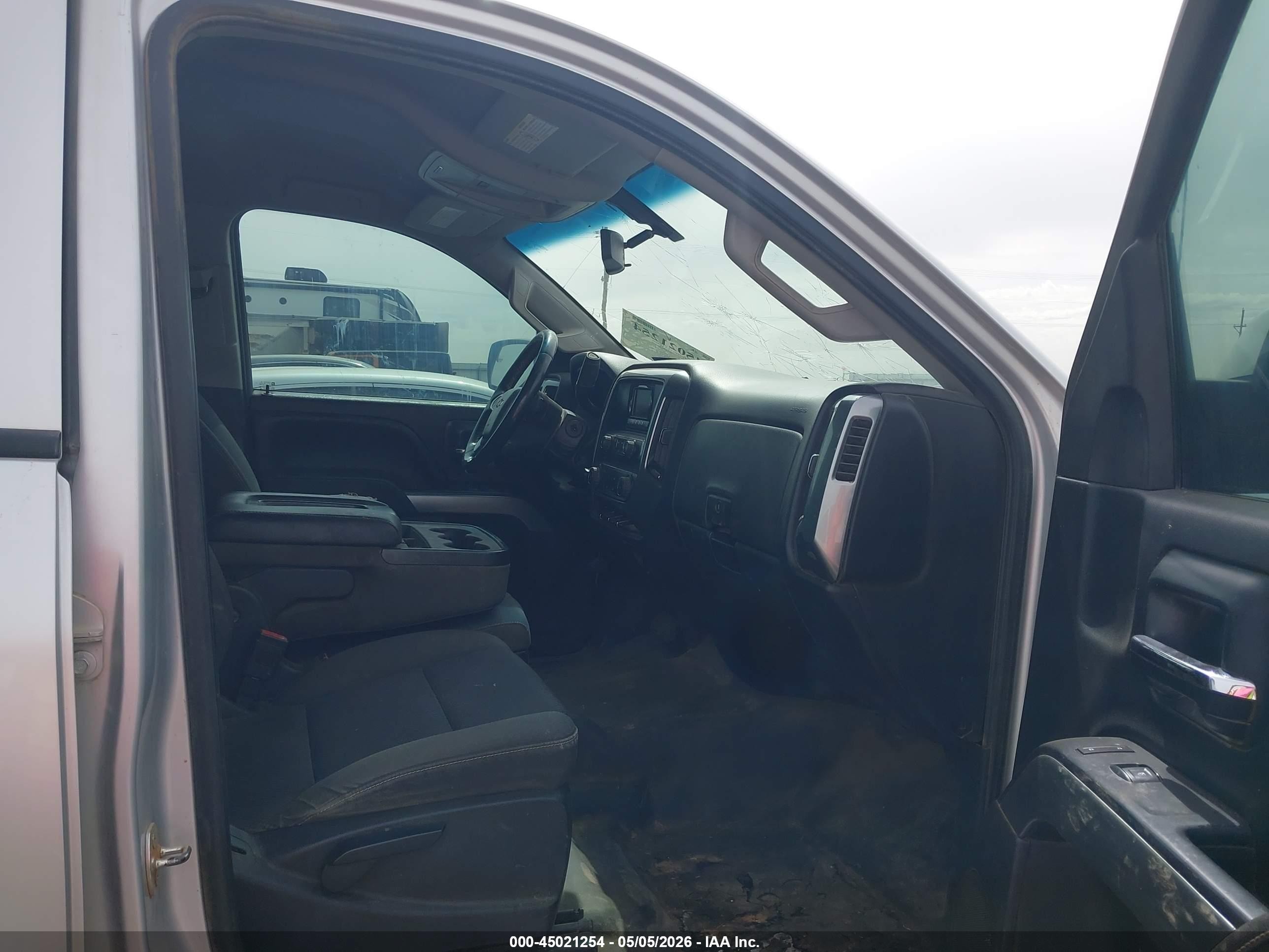 2015 Chevrolet Silverado 2500hd Lt Silver vin: 1GC1KVEG3FF574454