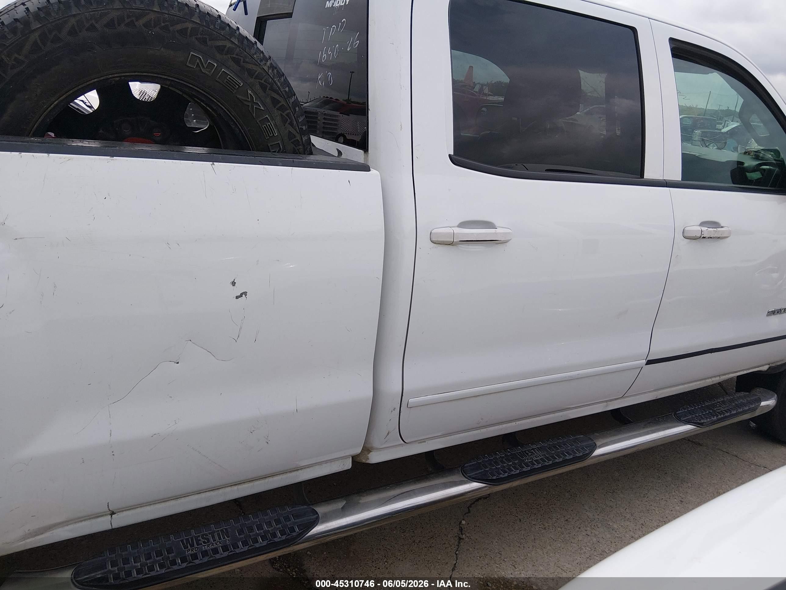 2015 Chevrolet Silverado 2500hd Lt White vin: 1GC1KVEG4FF514389