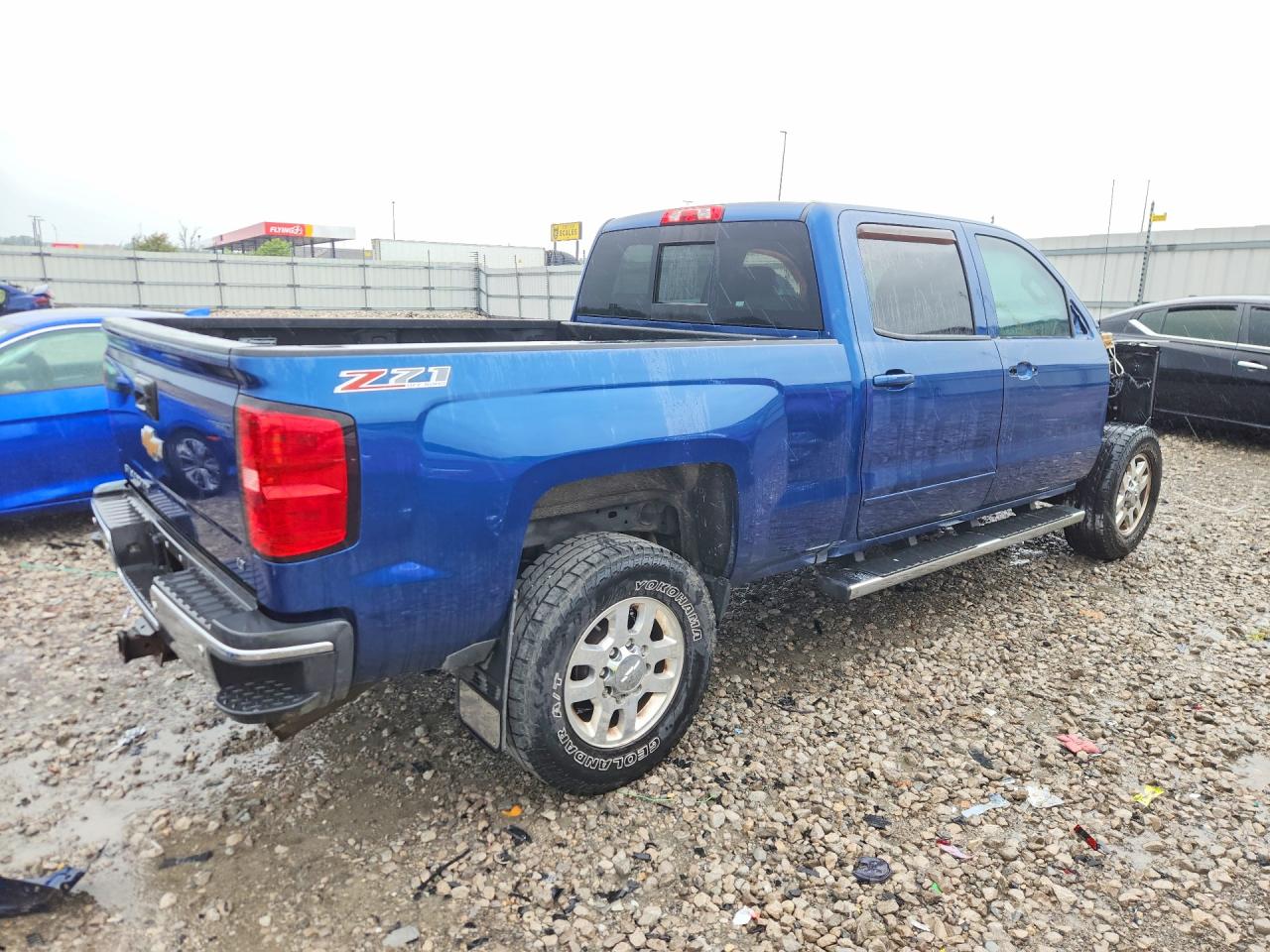 2015 Chevrolet Silverado K2500 Heavy Duty Lt Blue vin: 1GC1KVEG6FF679134