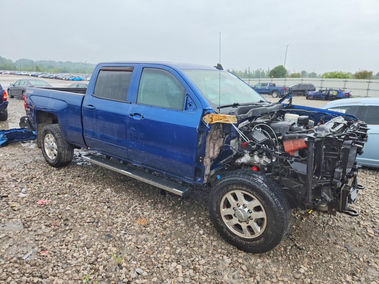 2015 Chevrolet Silverado K2500 Heavy Duty Lt Blue vin: 1GC1KVEG6FF679134