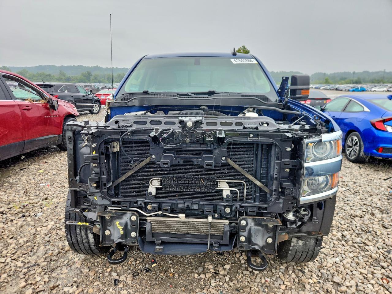 2015 Chevrolet Silverado K2500 Heavy Duty Lt Blue vin: 1GC1KVEG6FF679134