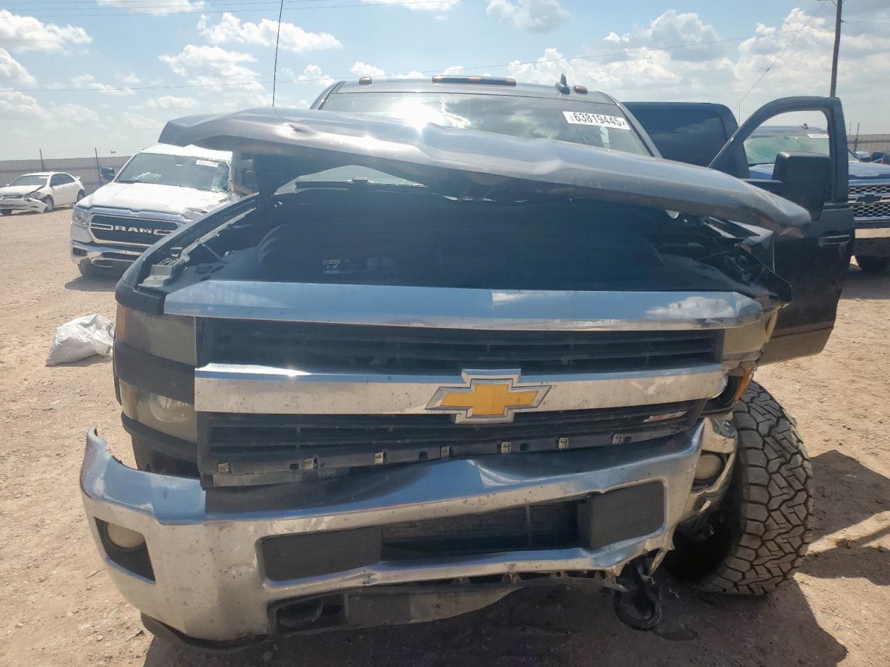 2015 Chevrolet Silverado K2500 Heavy Duty Lt Gray vin: 1GC1KVEG7FF504018