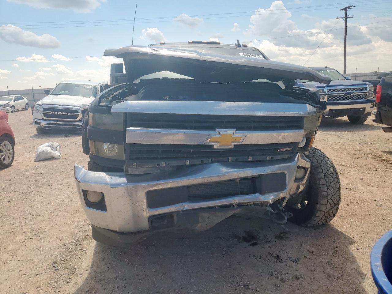 2015 Chevrolet Silverado K2500 Heavy Duty Lt Gray vin: 1GC1KVEG7FF504018